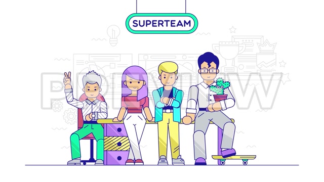Royalty-Free Cartoon Slideshow Templates - Storyblocks