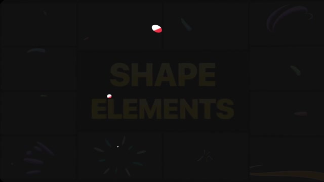 Royalty-Free Shape Elements Pack Templates - Storyblocks