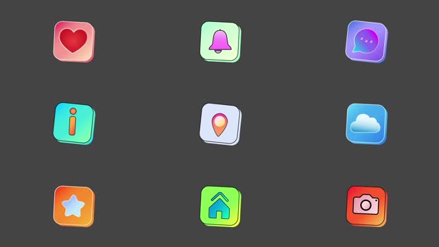 Royalty-Free App Buttons Templates - Storyblocks