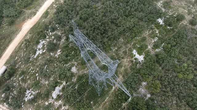 Power Line Tower Stock Footage: Royalty-Free Video Clips - Storyblocks
