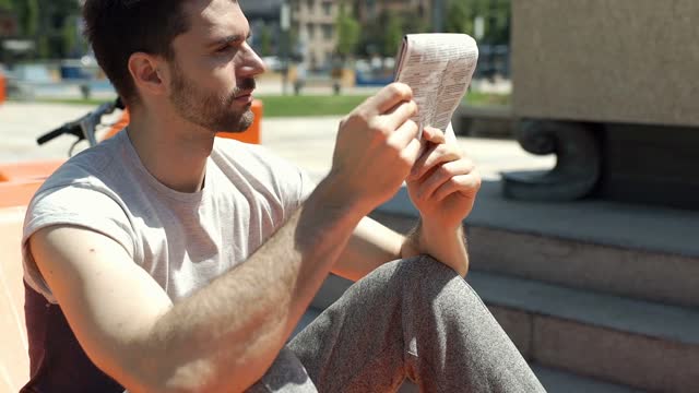 Paper Boy Newspaper Stock Footage: Royalty-Free Video Clips - Storyblocks