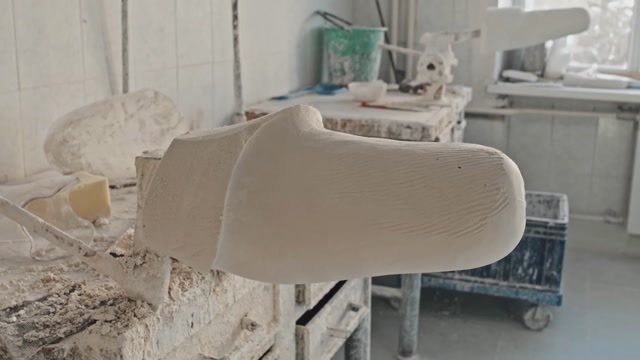 Plaster Cast Stock Footage: Royalty-Free Video Clips - Storyblocks