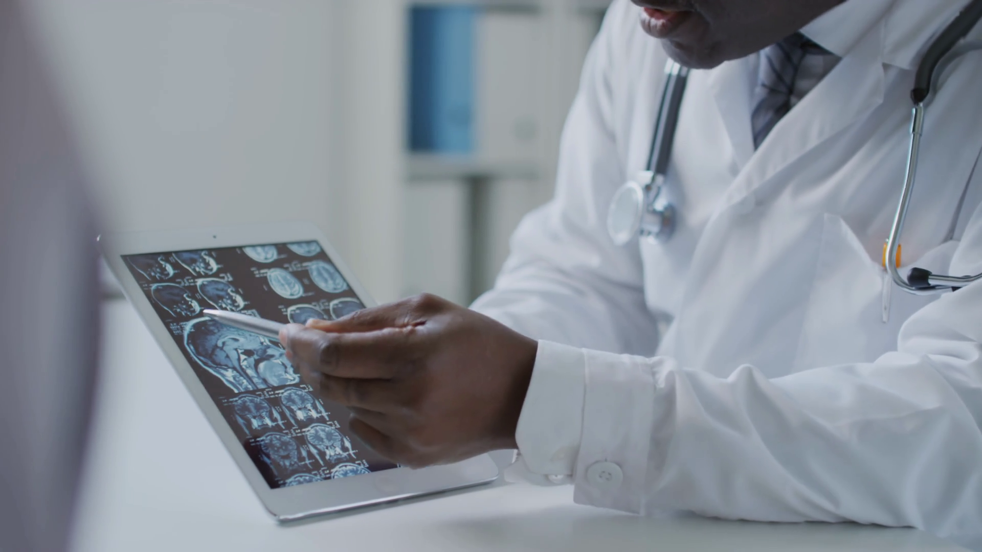 Close Up Shot Of Unrecognizable Doctor Stock Footage SBV-348621293 ...