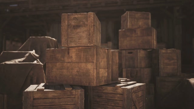Warehouse Boxes | Effects and Overlays motion backgrounds - Storyblocks