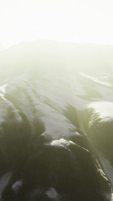 Avalanche Chute Mountain Snow Morning Light Stock Footage: Royalty-Free ...