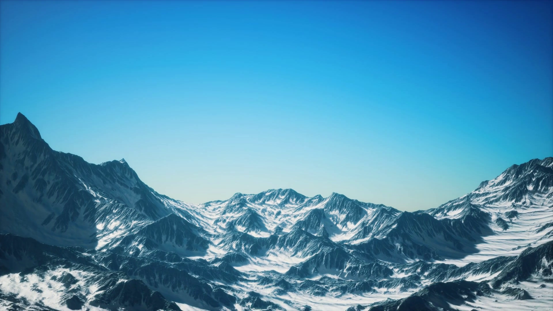 Aerial View Of Alps Mountains In Snow Stock Footage SBV-338473682 ...