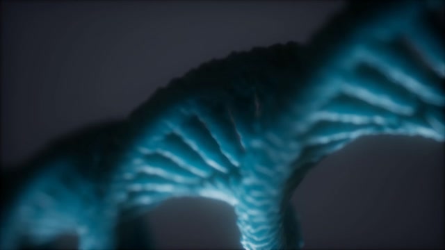 Loopable Structure Of The Dna Double Helix Animation Stock Footage ...