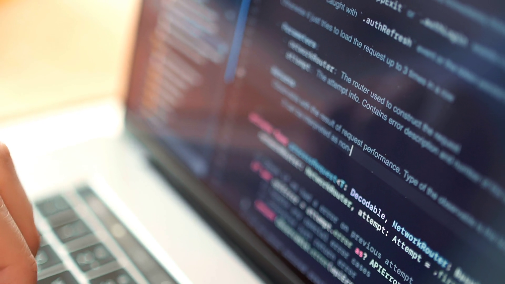 Hacker Work Online Coder Testing Virus Stock Footage SBV-338406208 ...
