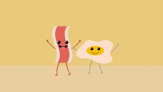 Egg And Bacon Stock Footage: Royalty-Free Video Clips - Storyblocks
