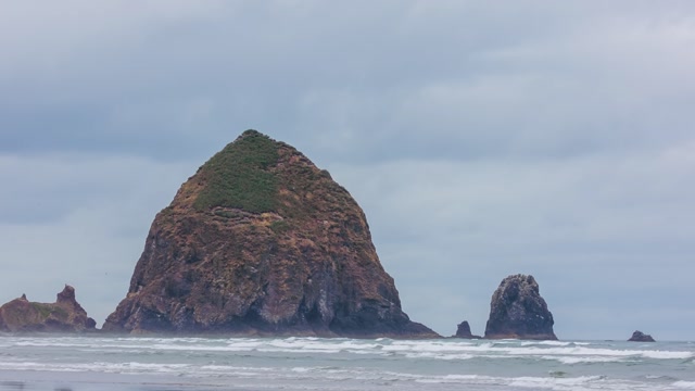 Haystack Rock Stock Footage: Royalty-Free Video Clips - Storyblocks