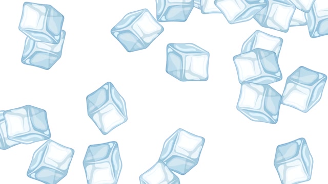 Ice Cubes Falling Animation Stock Footage: Royalty-Free Video Clips ...