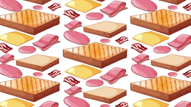 Toast Pattern Stock Footage: Royalty-Free Video Clips - Storyblocks