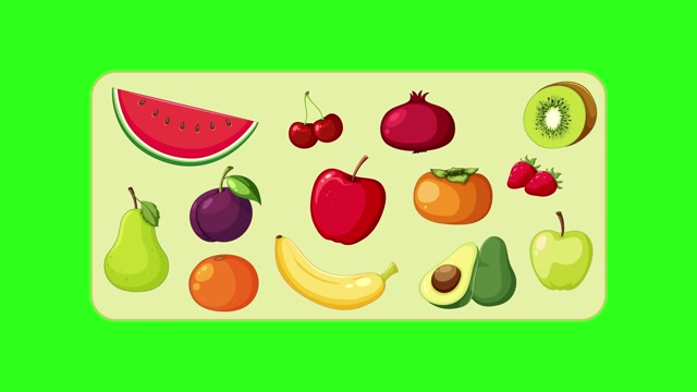 Animated Fruits Stock Footage: Royalty-Free Video Clips - Storyblocks