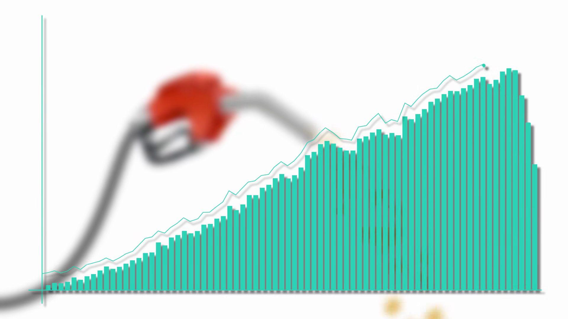 Rising Fuel Costs Animation With Gas Pump Stock Footage SBV-354486773 ...