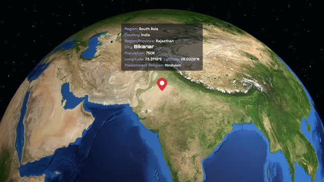 Rajasthan India Map Stock Footage: Royalty-Free Video Clips - Storyblocks