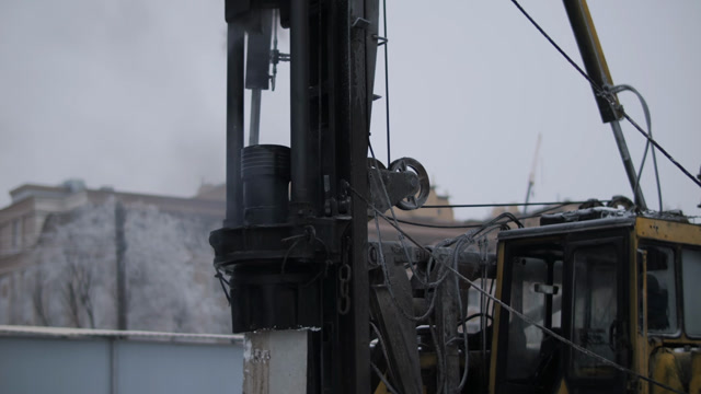 Piling Rig Stock Footage: Royalty-Free Video Clips - Storyblocks