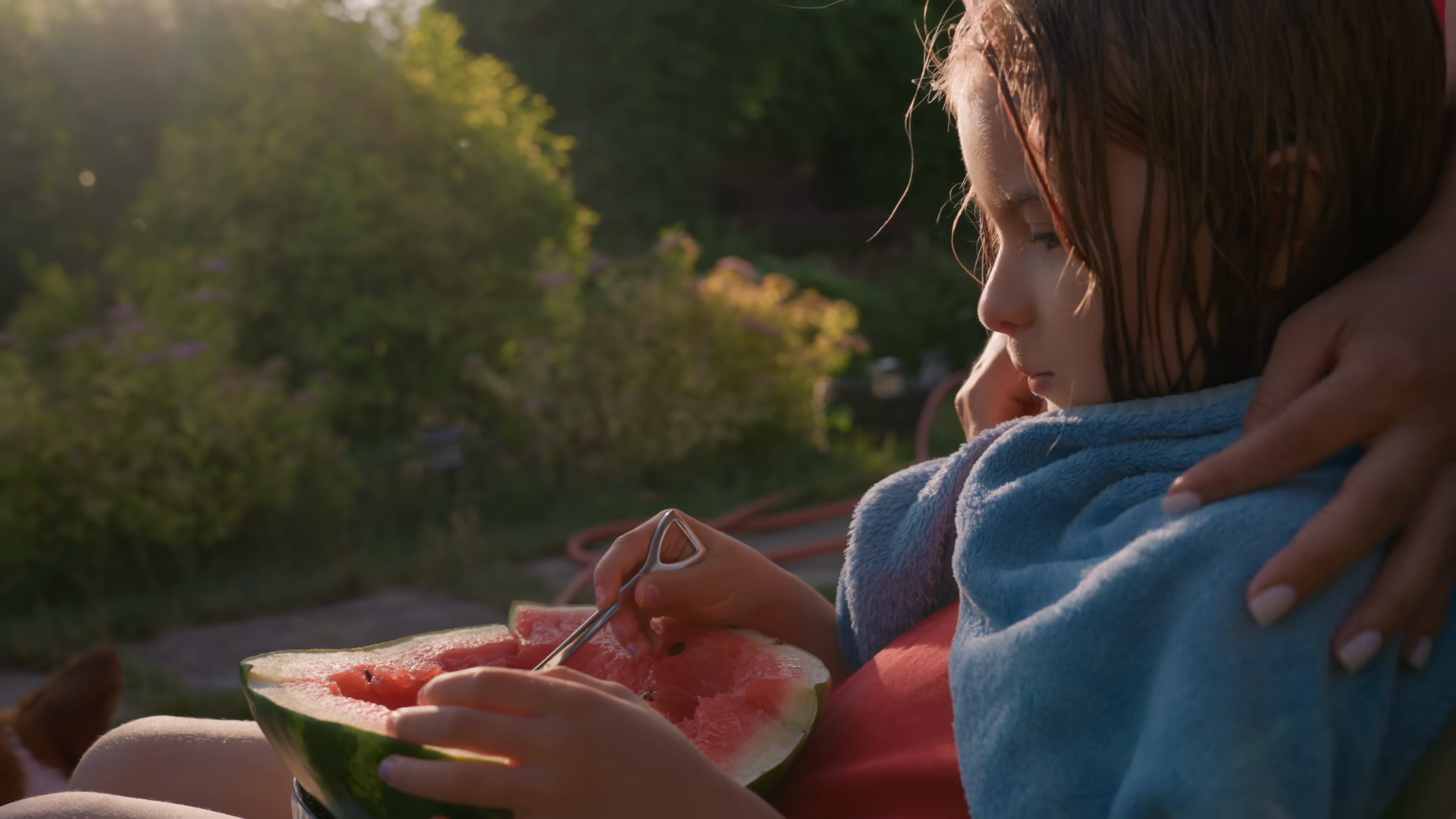 Child Enjoying Summer Child In Sunlight Stock Footage SBV-353522215 ...