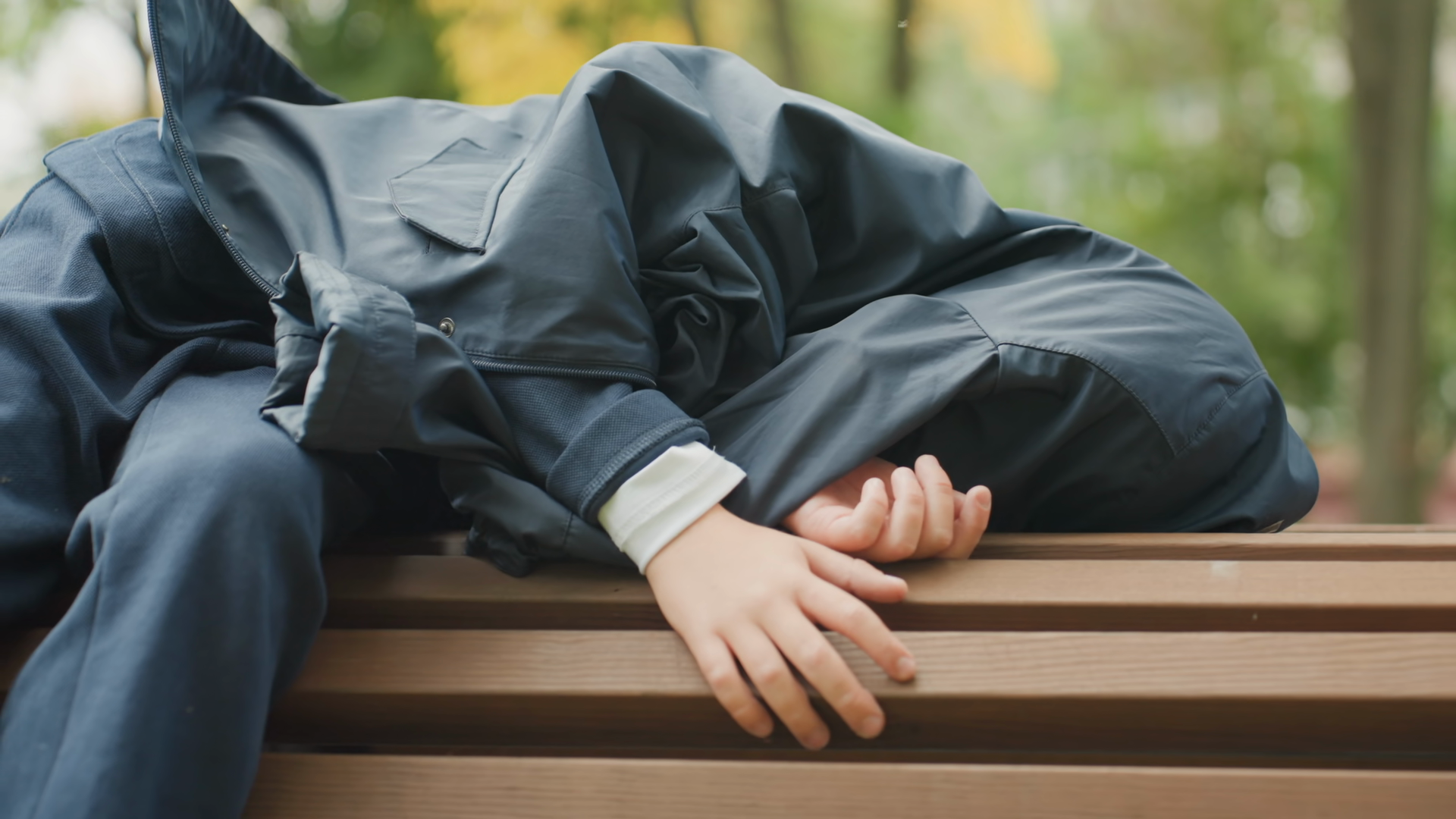 Student Resting Peacefully Youth Asleep On Stock Footage SBV-354438391 ...
