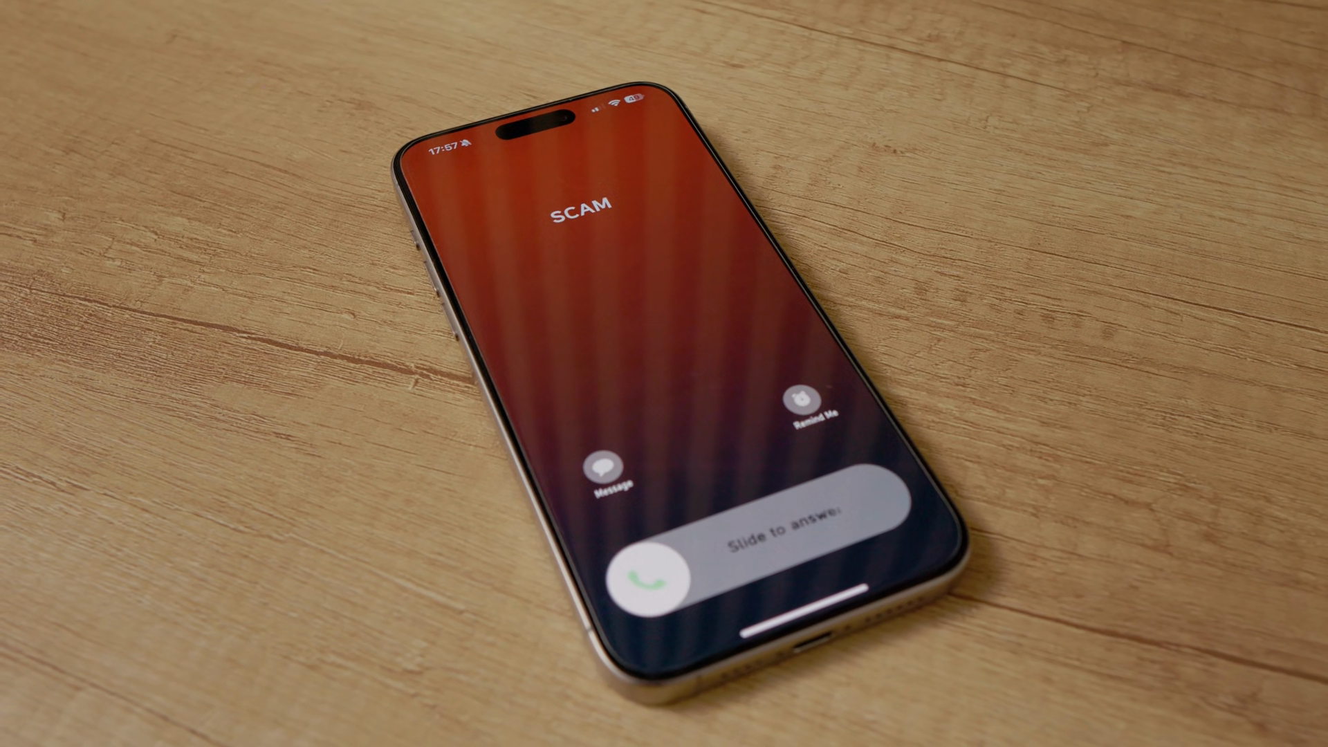 A Smartphone Receives Incoming Call Labeled Stock Footage SBV-353863566 ...