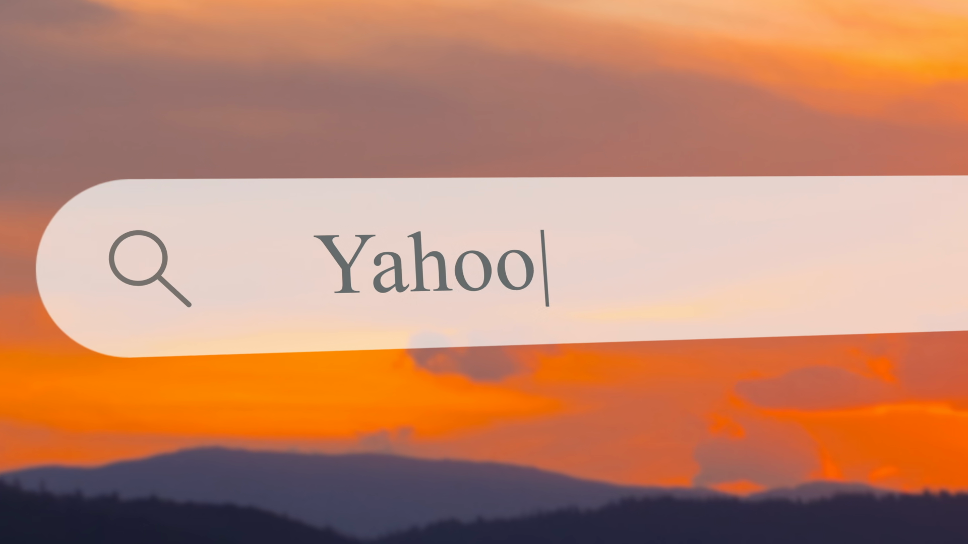 User Types 'yahoo' In Search Bar View Shows Stock Footage SBV-353715031 ...