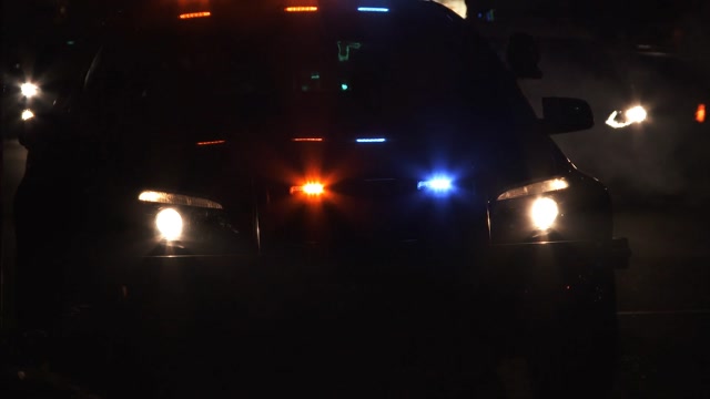 Cop Car Flashing Lights Stock Footage: Royalty-Free Video Clips ...