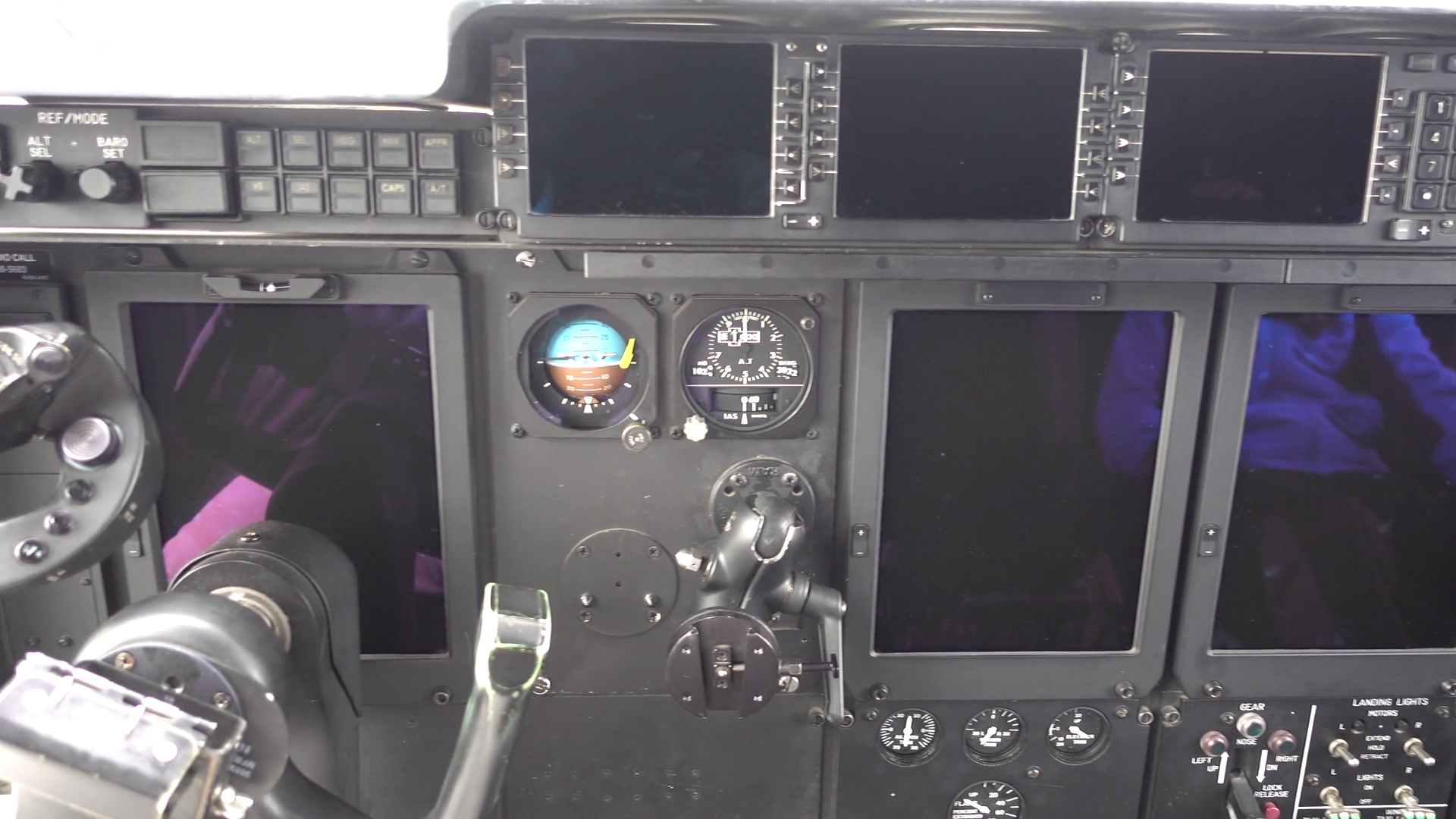 The Instrument Panel Of Military Aircraft Is Stock Footage SBV ...