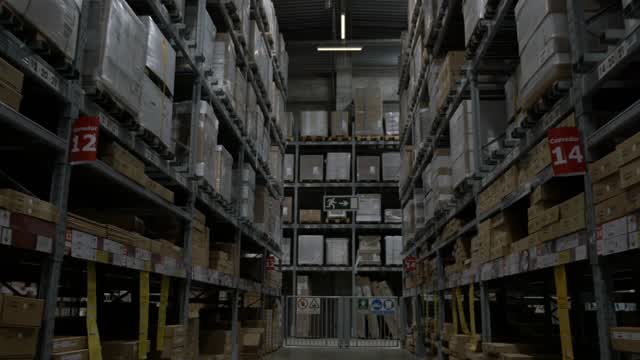 Warehouse Rack Stock Footage: Royalty-Free Video Clips - Storyblocks