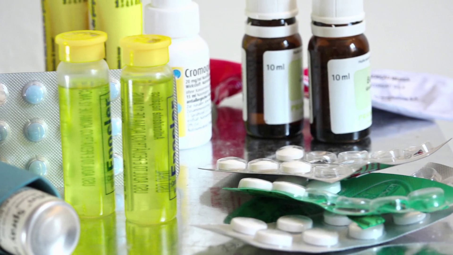 Assorted Pharmaceutical Products Including Stock Footage SBV-351892125 ...