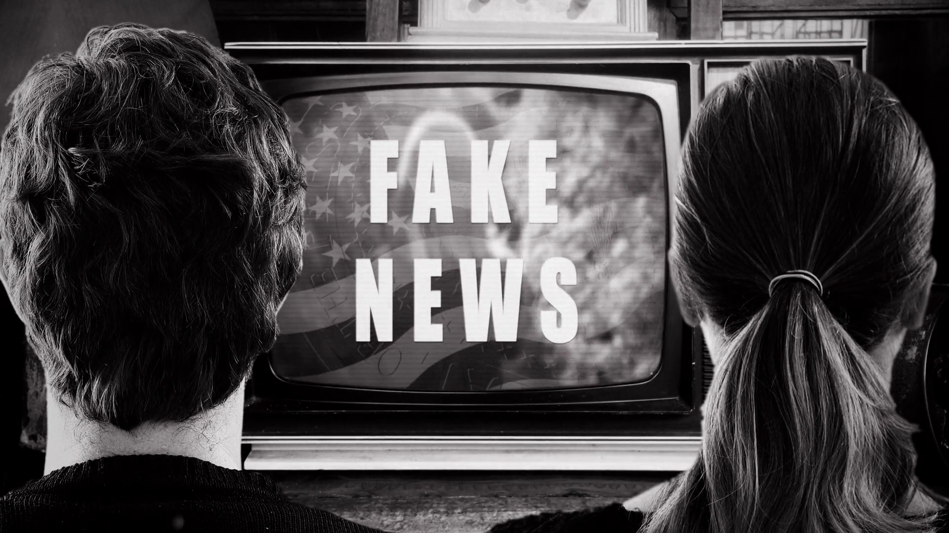 Couple Changing Channels Tv Fake News Stock Footage SBV-352280153 ...
