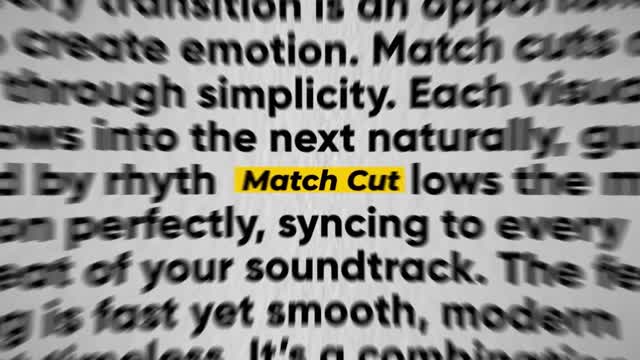 Royalty-Free Matchcut Templates - Storyblocks