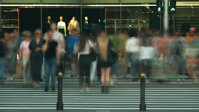 Fast Motion Crowd Stock Footage: Royalty-Free Video Clips - Storyblocks