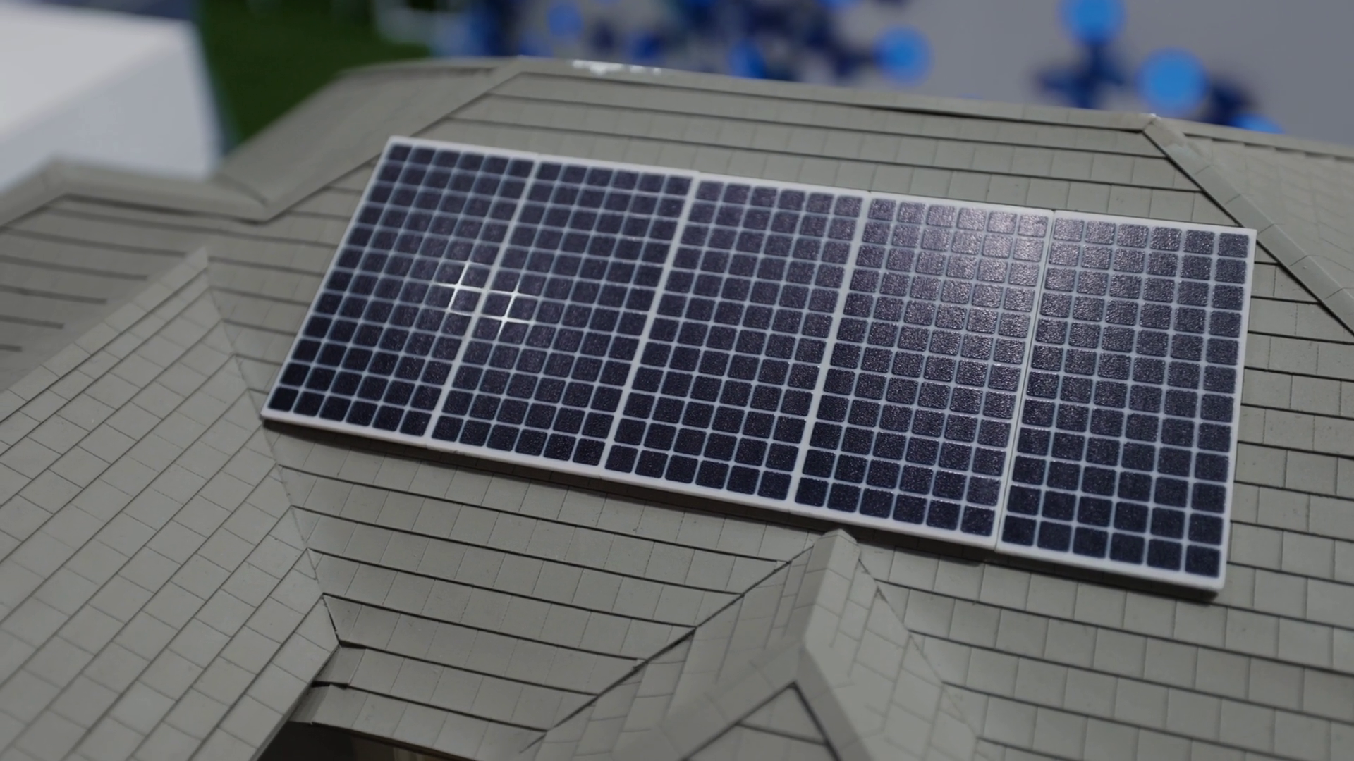 Sunlight Glistens On Solar Panels Installed Stock Footage SBV-351665705 ...
