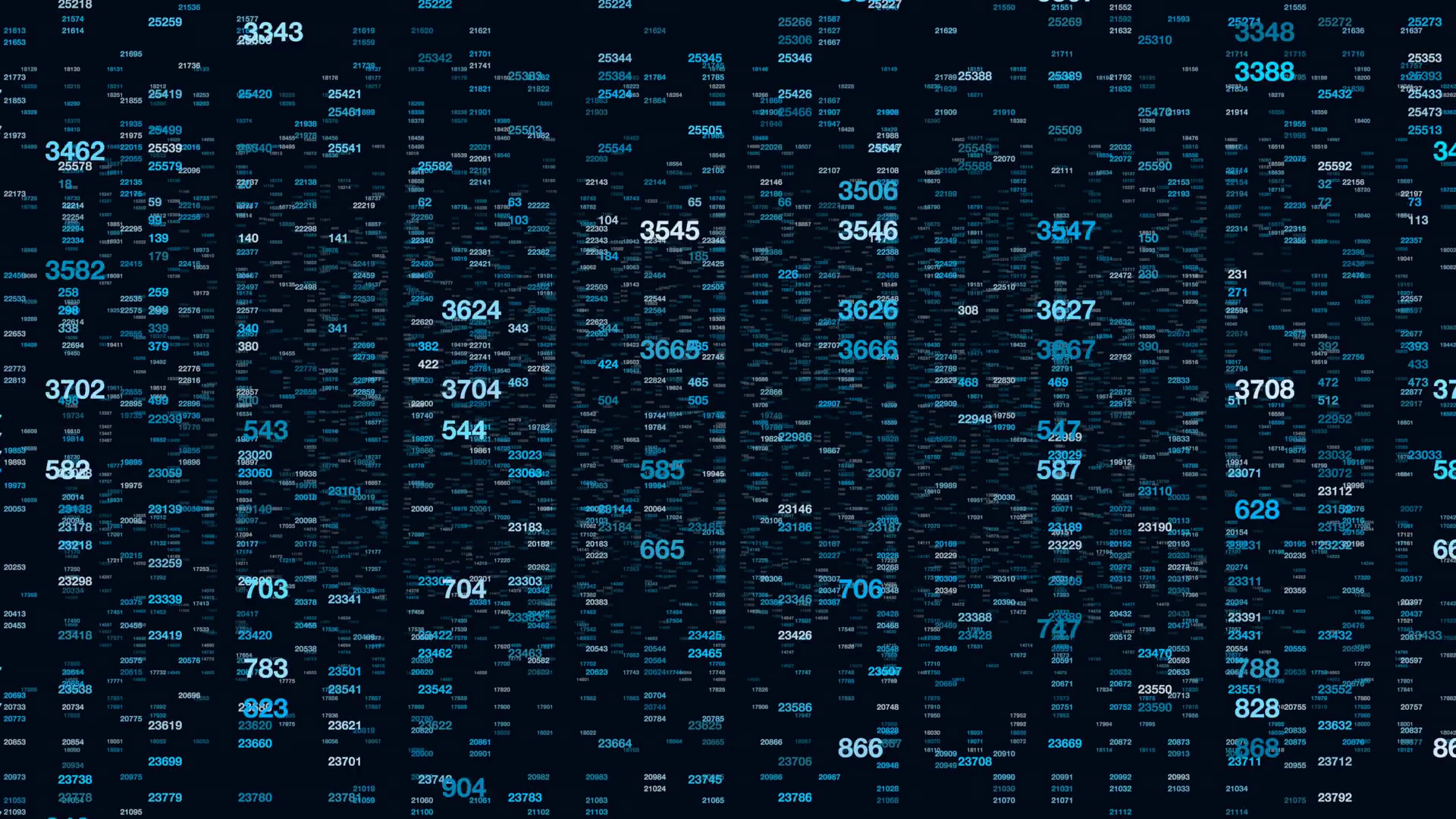 Motion Random Numbers In Matrix Abstract Stock Motion Graphics SBV ...
