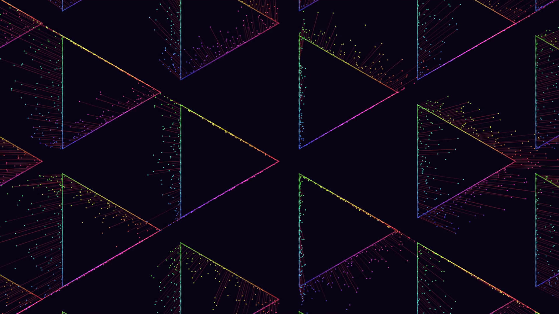 Colorful Geometric Pattern Of Lines Shapes Stock Motion Graphics SBV ...