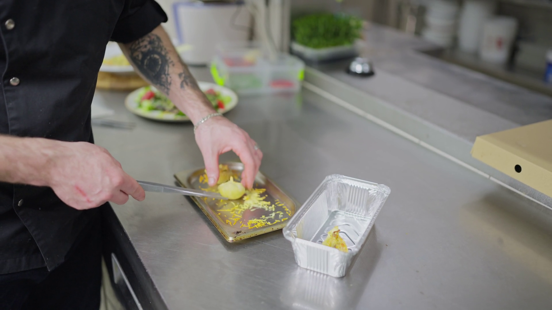 Close-up View Of Confident Male Cook In Stock Footage SBV-349027942 ...