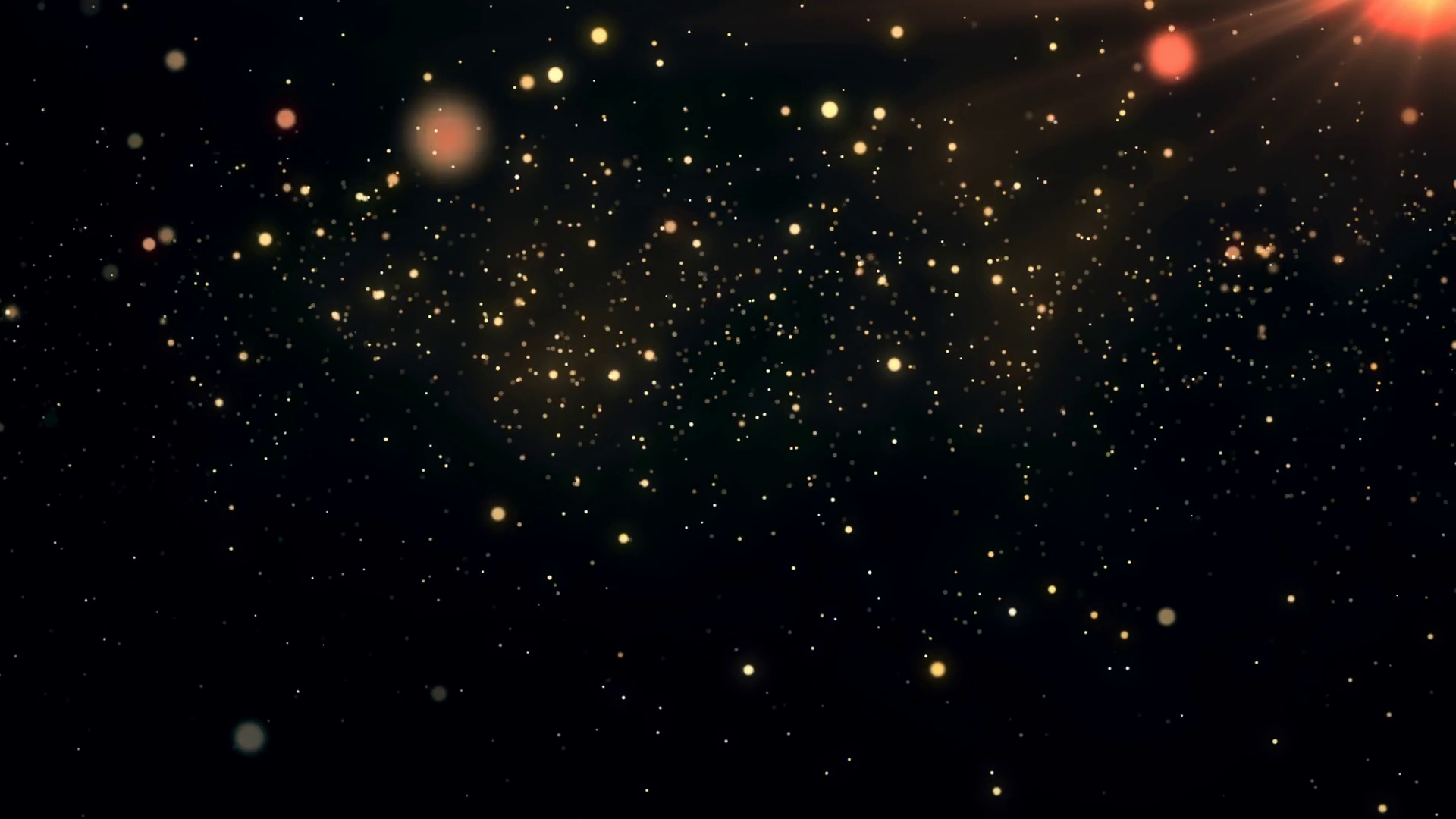 Abstract Festive Golden Particles Seamless Stock Motion Graphics SBV ...