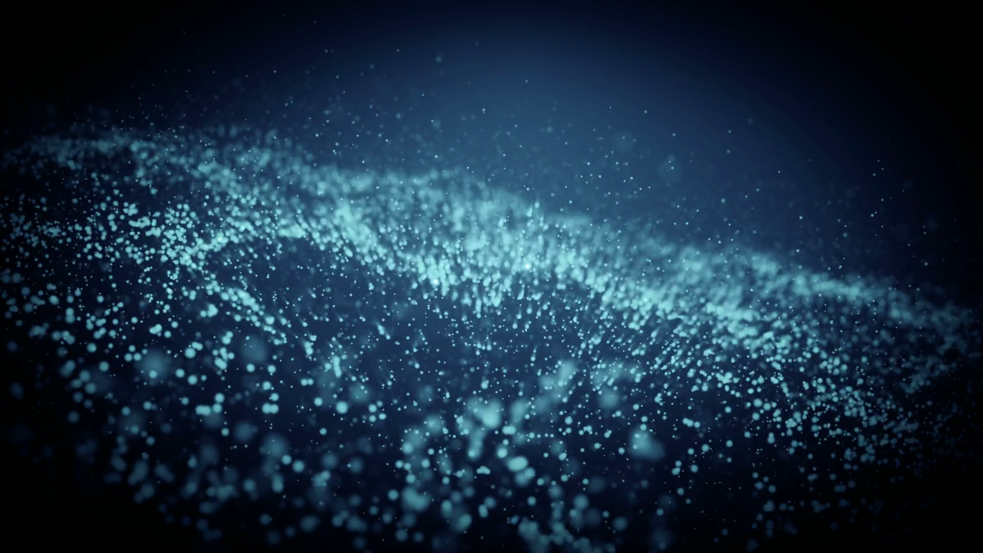 Abstract Particle Bright Blue Wave Stock Motion Graphics SBV-327120252 ...