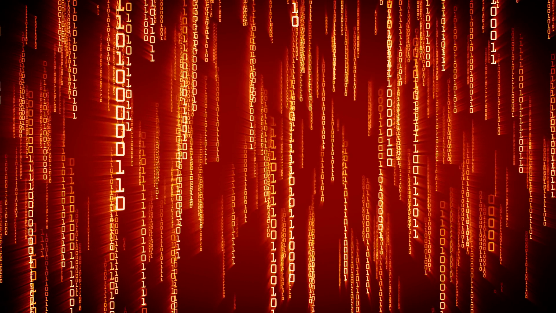 Red Matrix Animated Wallpaper