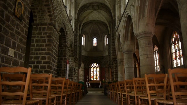 Medieval Church Interior Stock Footage: Royalty-Free Video Clips ...