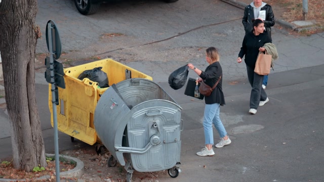 Throwing Trash Stock Footage: Royalty-Free Video Clips - Storyblocks