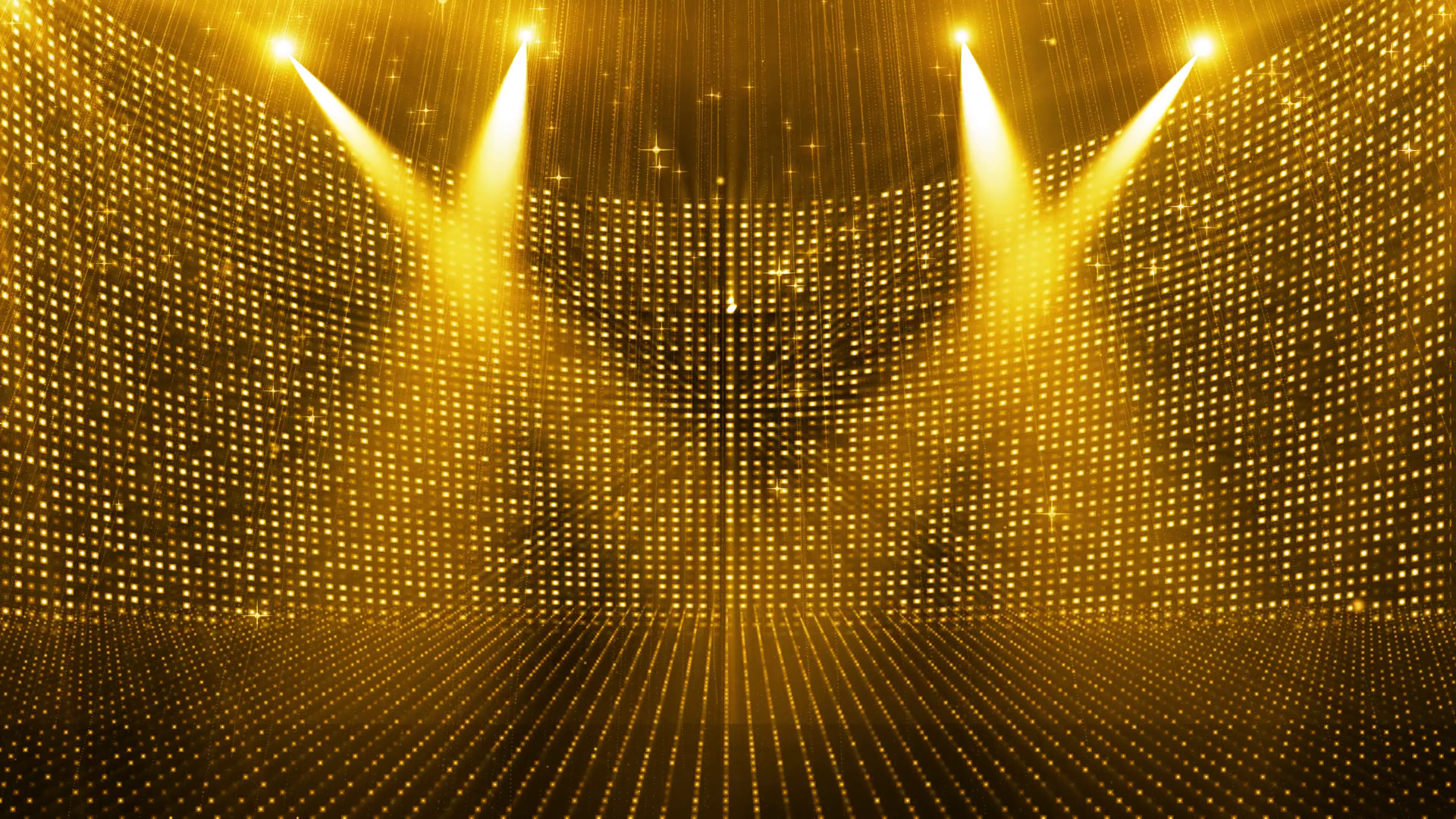 The Golden Particle Spotlight Shines On Stock Footage SBV-347792731 ...