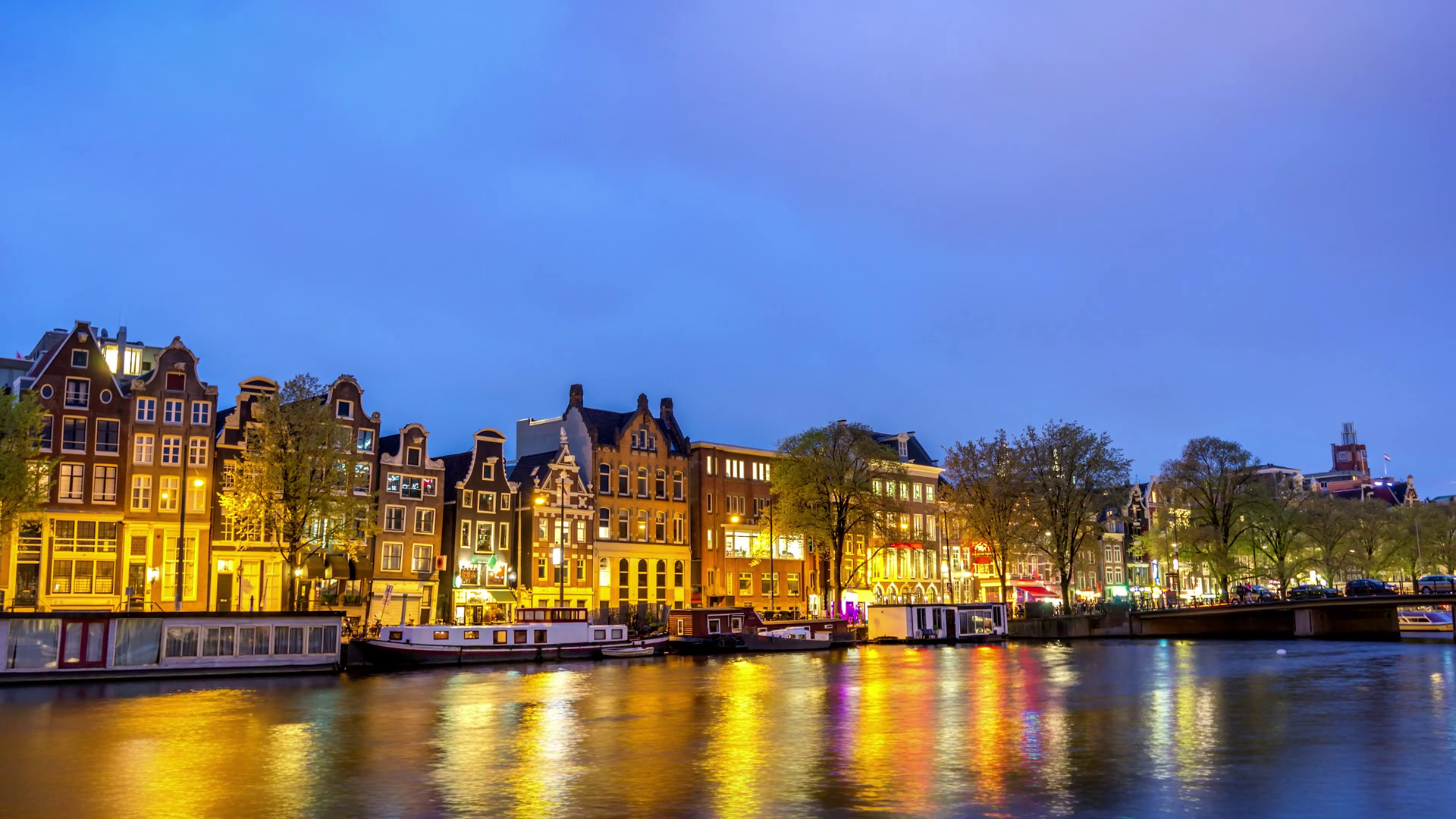 Amsterdam Netherlands Time Lapse 4k City Stock Footage SBV-348782795 ...