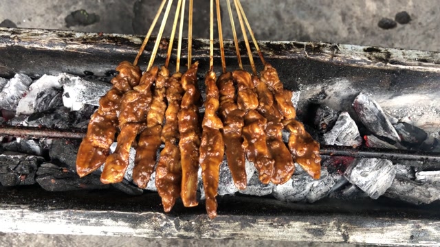 Chicken Satay Stock Footage: Royalty-Free Video Clips - Storyblocks