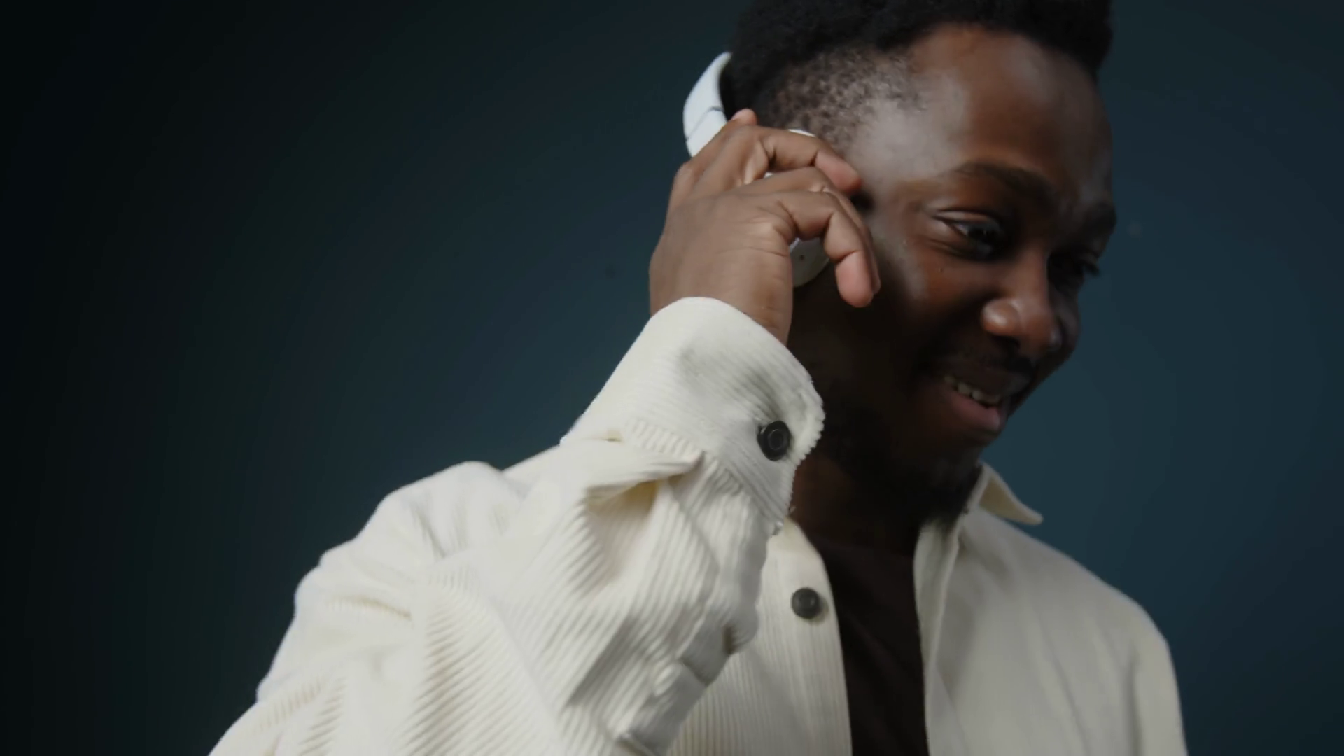 Medium Closeup Of Young Careless Black Man Stock Footage SBV-348857485 ...