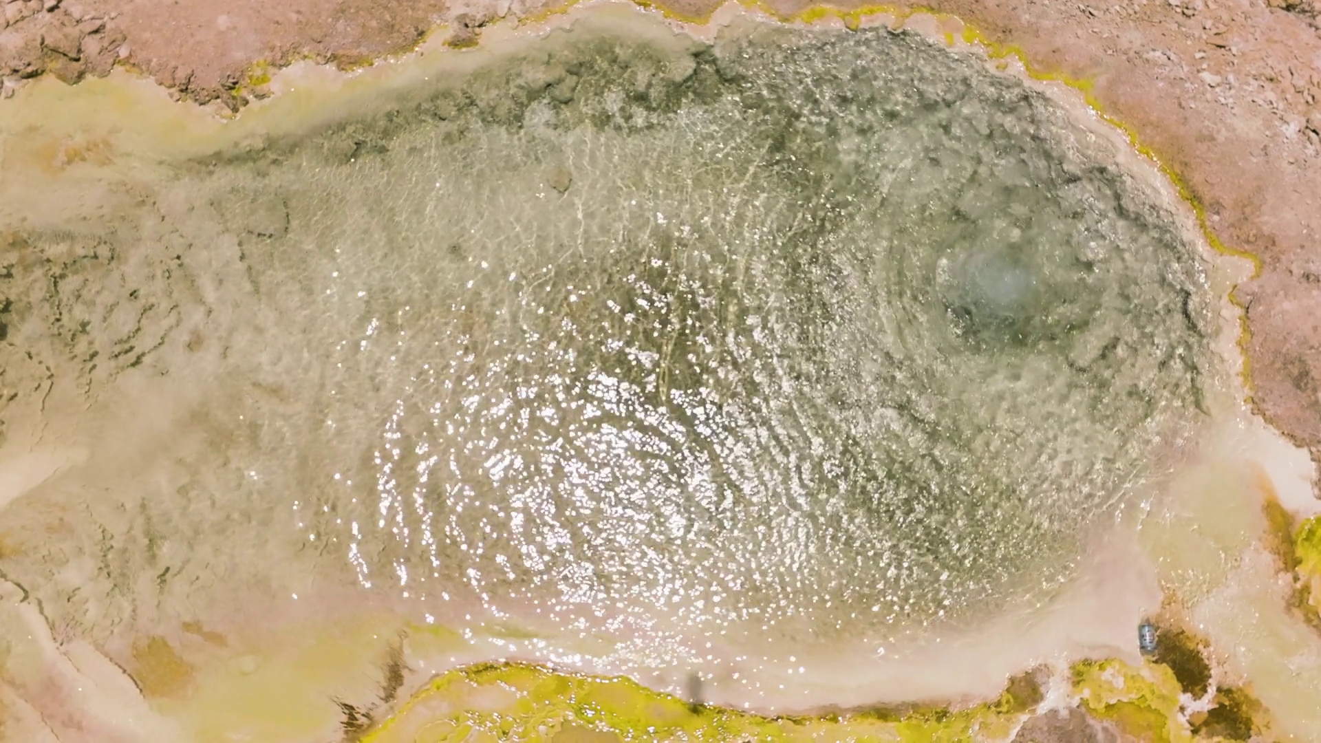 Volcanic Activity Geothermal Spring With Stock Footage SBV-348685597 ...