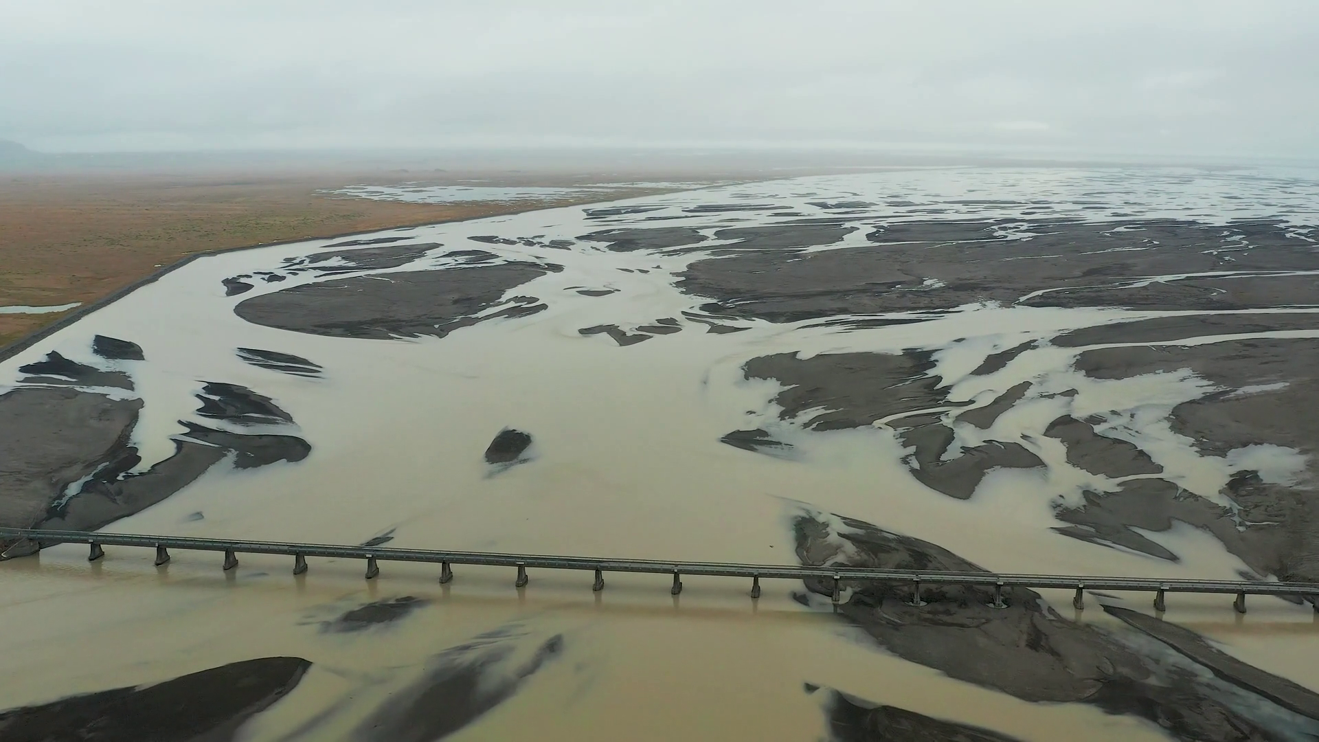Aerial View Of River Channels Weaving Stock Footage SBV-353312174 ...