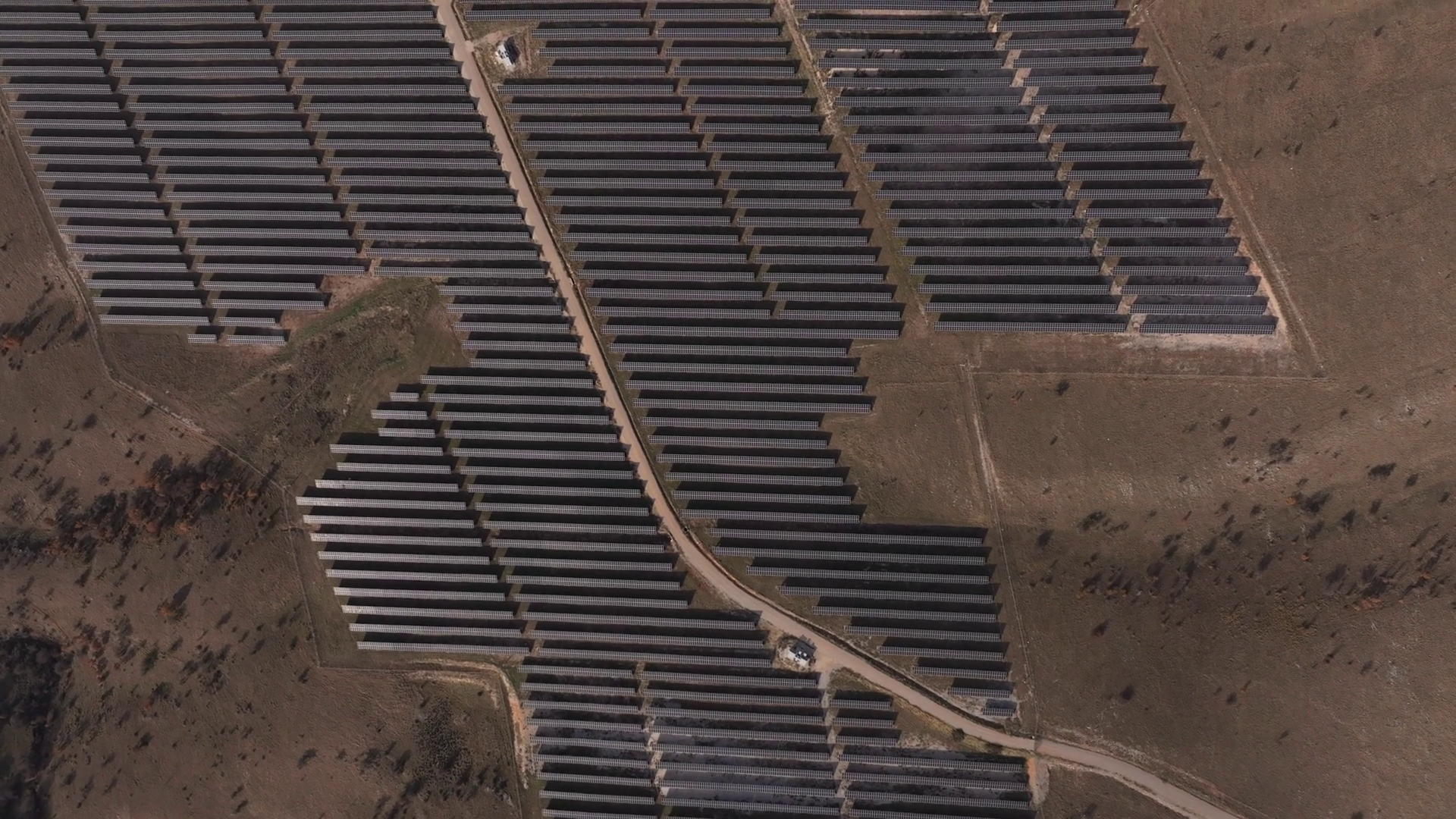 Aerial View Of Solar Farm With Photovoltaic Stock Footage SBV-351726218 ...