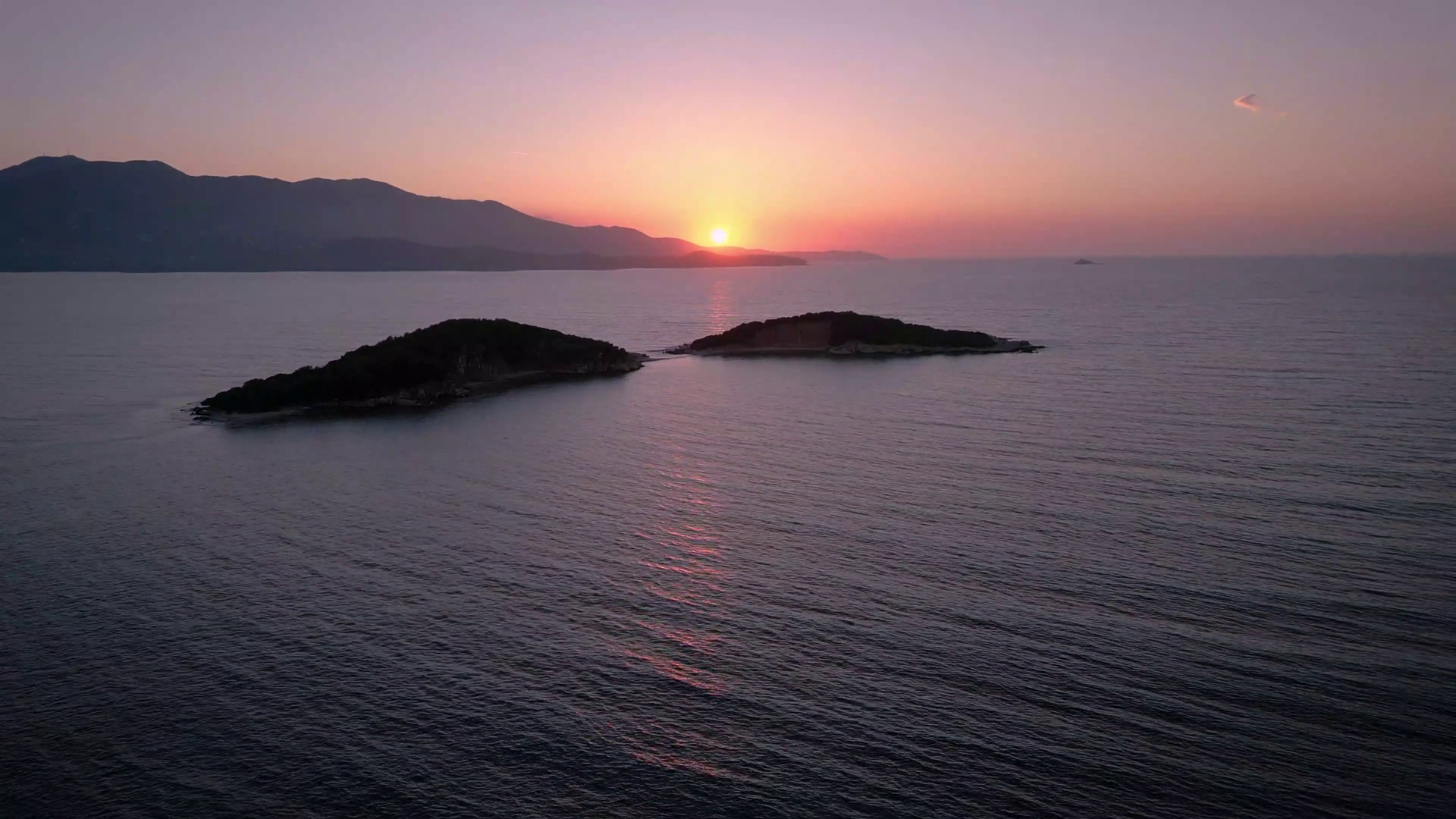 Aerial View Of Ksamil Islands Corfu In Stock Footage SBV-347784498 ...