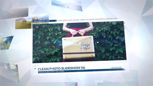 Royalty-Free Clean Slideshow Templates - Storyblocks