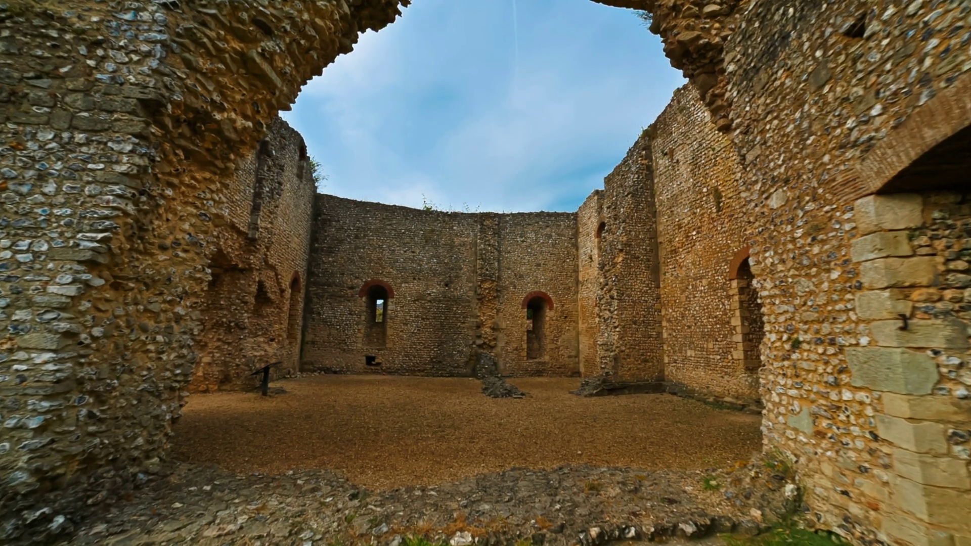 Wolvesey Castle Of Greatest Medieval Stock Footage SBV-352570266 ...